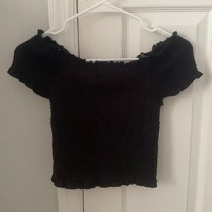 Rue21 Black Crop Top